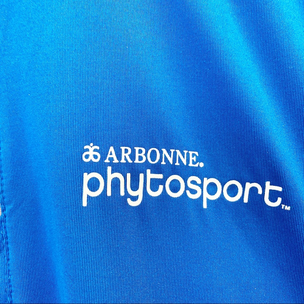 Arbonne Phytosport 1/4 Zip Blue Longsleeve Top XL - Picture 3 of 5